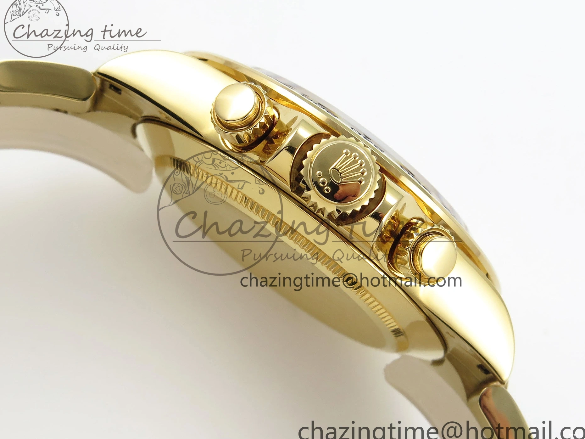 MiroTime 0323 Daytona 116508 QF 1:1 Best Edition Black Diamonds Dial on YG Bracelet SH4130 V3 (Gain Weight) Popular 1719